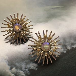 Galactic fierce vintage earrings